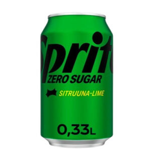 SPRITE sitruuna-lime zero sugar 0,33l