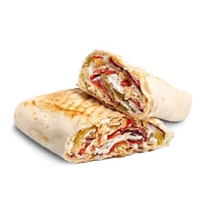 Kana shawarma mozzarellalla