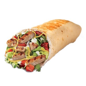 Naudanliha shawarma mozzarellalla